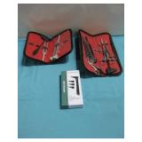 NIB Mini Otoscope Two Cases W/Medical Instruments