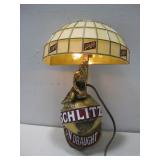 Vtg Schlitz Beer Advertisement Wall Sconce See