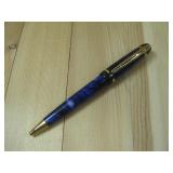 Waterman Phileas Blue Marble Desk Pen - Untested