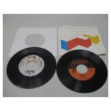 Vtg Foreigner & Carpenters 45 Vinyls See Info