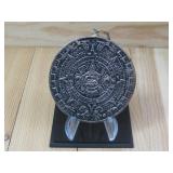 Metal Mayan Calendar Pendant