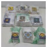 Assorted Talavera Style Ceramic Tiles Various Size