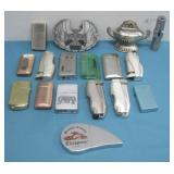 Seventeen Assorted Refillable Lighters Untested