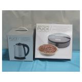 NIB Two Wolfgang Puck 1.7 Liter Cordless Water See