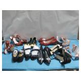 Assorted Dress Shoes & High Heels See Info