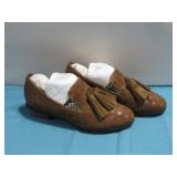 NIP L'Artiste Brown Suede Spring Step Shoes See