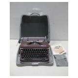 Vtg Olympia Typewriter W/Case