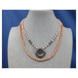 Two Beaded Necklaces