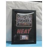 Miami Heat 2012 Championship Signed Photo See