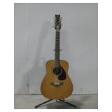 Yamaha 12-String Acoustic Guitar W/Case See Info