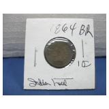 1864 Indian Head Penny