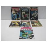 Seven Vintage 20 Cent Comic Books