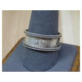 Sterling Silver Band Ring Hallmarked