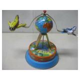 Vtg Wind Up Airplanes Around The Globe Toy