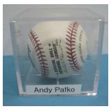 Rawlings Baseball Signed By Andy Pafko See Info