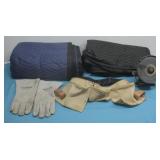 Bench Grinder, Moving Blankets, Tool Belt & Gloves