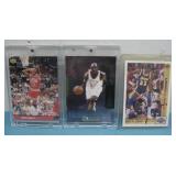 Three Vtg NBA Basketball Michael Jordan Cards