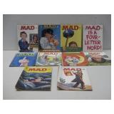 Ten 1970s Mad Magazines W/ Sleeves