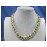 18Kgp Gold Plated Necklace Hallmarked
