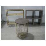 Two Shelves & Side Table See Info