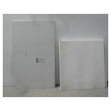 1/4' Cement Board 3' x 5' & Primed MDF Panel See