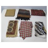 Six Assorted Scarves Spiegel & More See Info