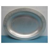 Vtg Medallion Silvertone Dish