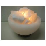 Salt Lamp Powers On