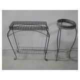 Two Decorative Wire Stands See Info