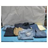 Three Pairs NWT Jeans Wrangler Levi Old Navy See