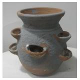 Painted Terracotta Strawberry Planter See Info