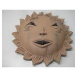 Terracotta Sun W/ Face Wall Art 20' x 20'