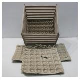 Antique Egg Crate 13' x 13' X 12'