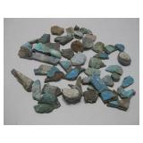 100 Grams Turquoise Cab Scraps
