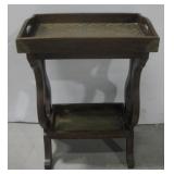 Sari Tray Style Mango Wood End Table See Info