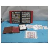 Vtg Assorted Stamps In Albums