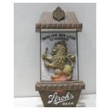 Vtg Stroh's Beer Advertisement Sign W/Light See