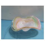 Glass Blown Bowl 4.25' Tall