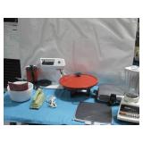 Assorted Vtg Kitchen Aides Electric Skillet See