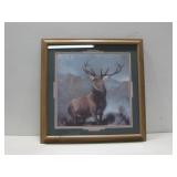 Framed Monarch Of The Glen Print 22' x 22'