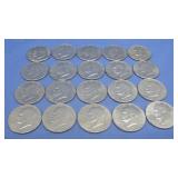 Twenty 1776-1976 Bicentennial Eisenhower Dollars