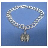Charm Bracelet - Charm Is Sterling Silver