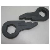 Two Forged 723 Steel Torsion Bar Keys