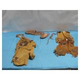 Suede Youth S Sized Chaps, Vest, Holster See Info