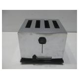 Vtg Manning-Bowman Chrome Toaster Powers On