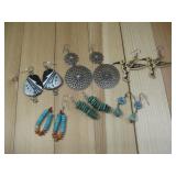 Six Themed Lots Of Earrings See Info