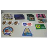 Assorted Vtg Postcards/Stickers & More See Info