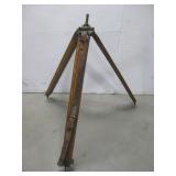 Antique Wooden Tripod
