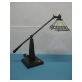 Stained Glass Style Adjustable Desk Lamp See Info