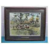 The Two Foals By Stanley Long Print See Info